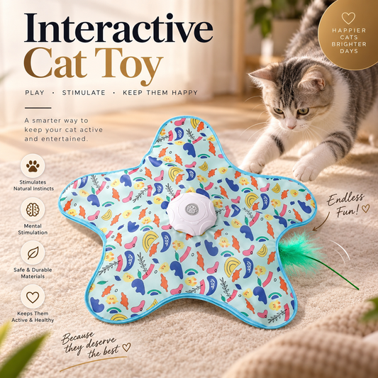 Interactive Hide & Seek Cat Toy