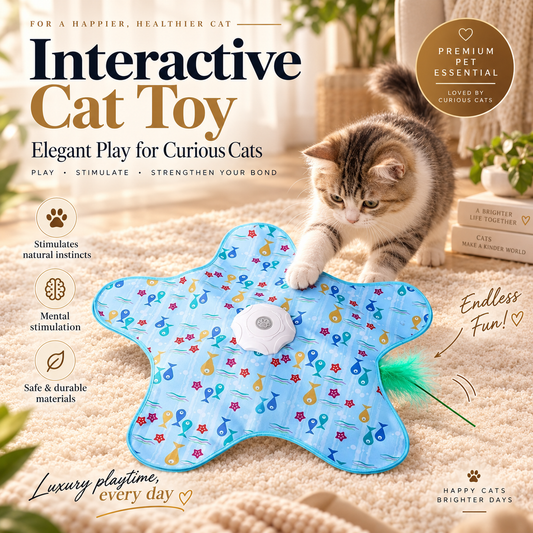Interactive Hide & Seek Cat Toy